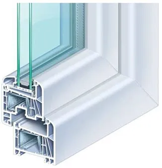 Perfil de la ventana Kömmerling Eurofutur Elegance