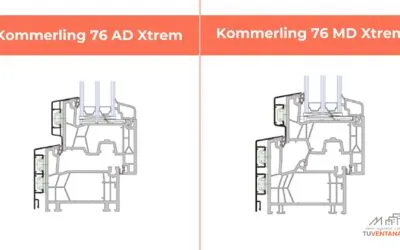 ¿Sabes la diferencia entre el Kommerling 76 AD y el MD?